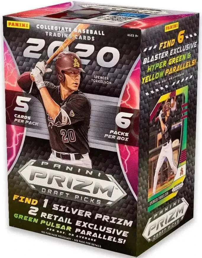 2020 Panini Prizm Draft Picks Baseball Blaster