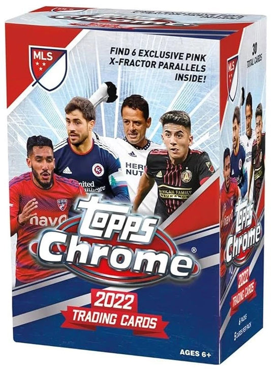 2022 Topps Chrome MLS Soccer Blaster