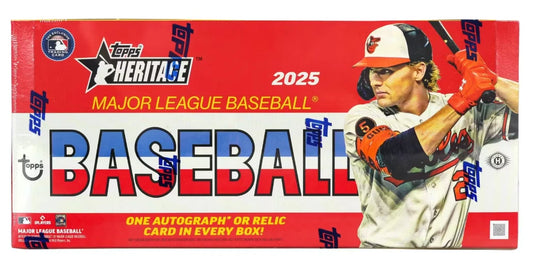 2025 Topps Heritage Baseball Hobby Box