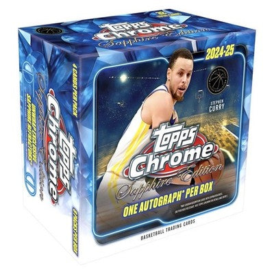 2024-25 Topps Chrome Sapphire Basketball Hobby Box