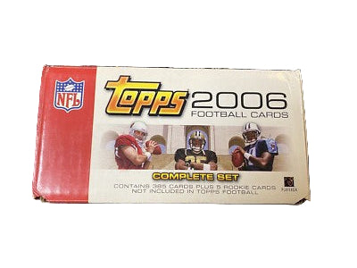2006 Topps NFL Football Complete Set 1-385 + Rookie Variations Factory Sealed