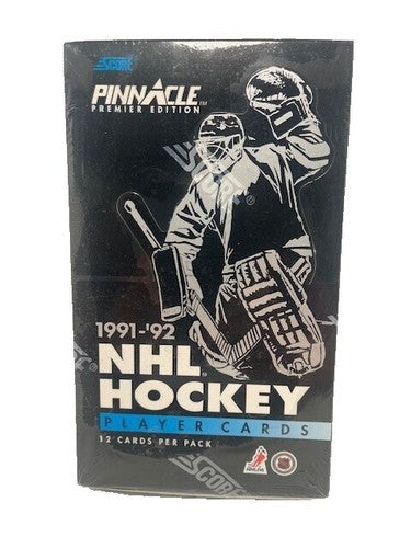 1991-92 Pinnacle Premier Edition NHL Hockey Factory Sealed Hobby Box