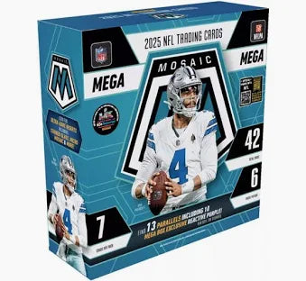 2025 Panini Mosaic NFL Football Mega Box
