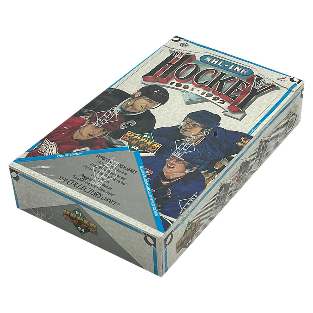 1991-92 UPPER DECK HOCKEY FACTORY SEALED HOBBY BOX