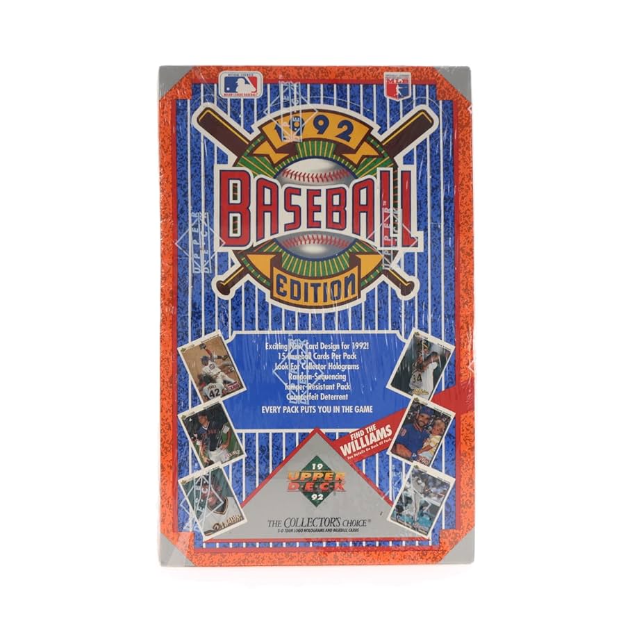 1992 Upper Deck Baseball Cards Factory Sealed Box - Find the Ted Williams