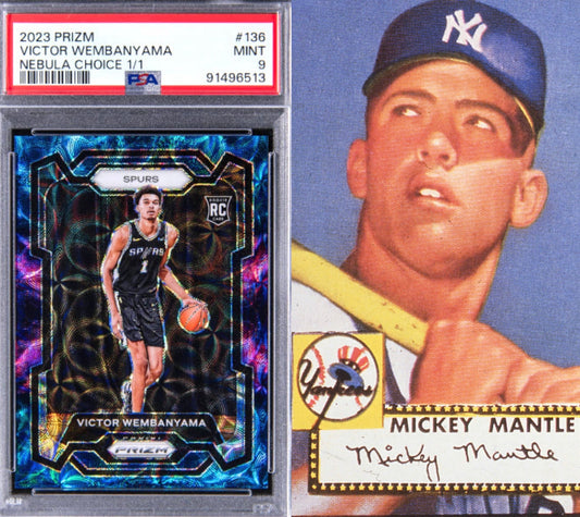 The History of the Rookie Card: From Mickey Mantle to Victor Wembanyama