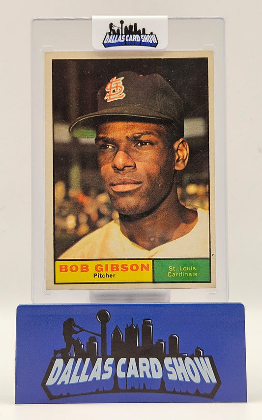 1961 Topps #211 Bob Gibson Giants