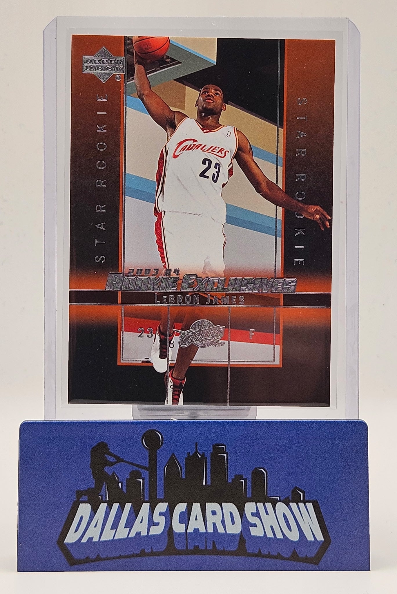 2003-04 Upper Deck #1 Lebron James Rookie Exclusives RC