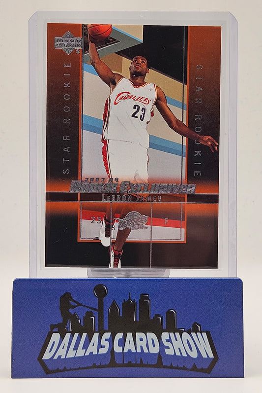 2003-04 Upper Deck #1 Lebron James Rookie Exclusives RC
