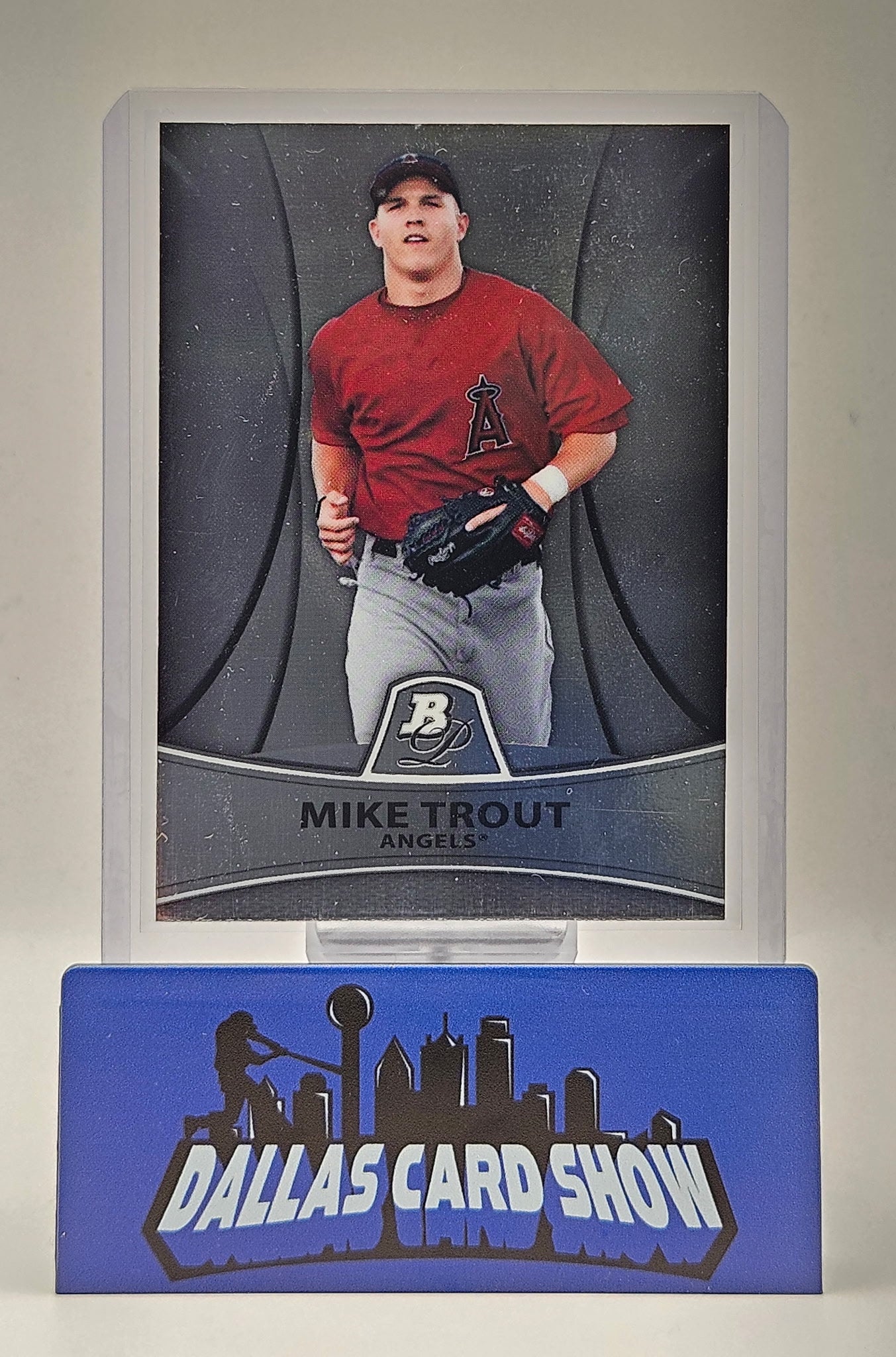 2010 Bowman Platinum Mike Trout Prospects #PP5 Angels