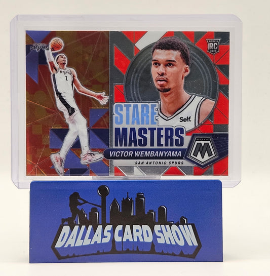 2023-24 Panini Mosaic #16 Victor Wembanyama Stare Masters Rookie RC