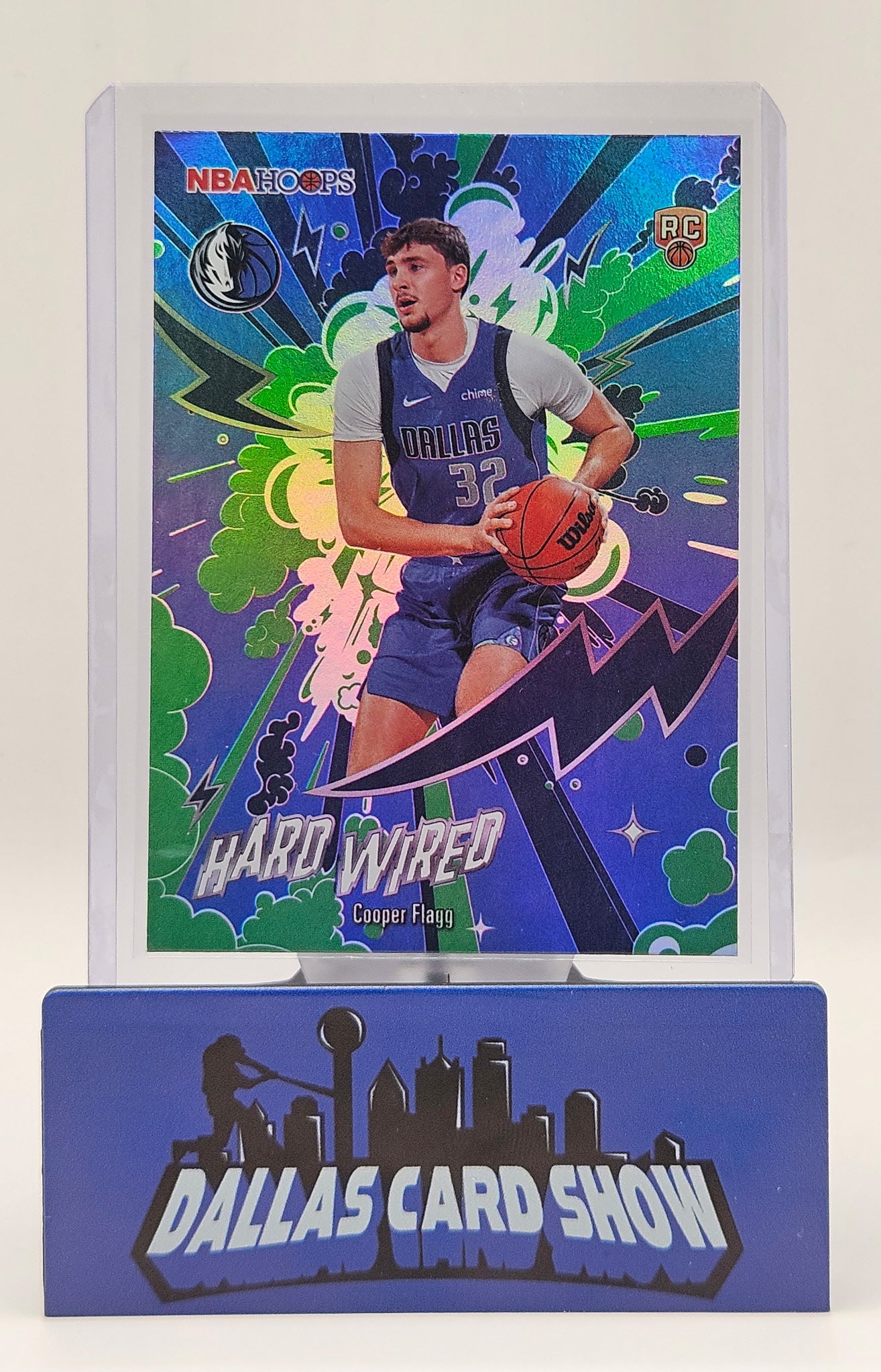 2025-26 Panini Hoops #HW-21 Cooper Flagg Hard Wired Rookie RC