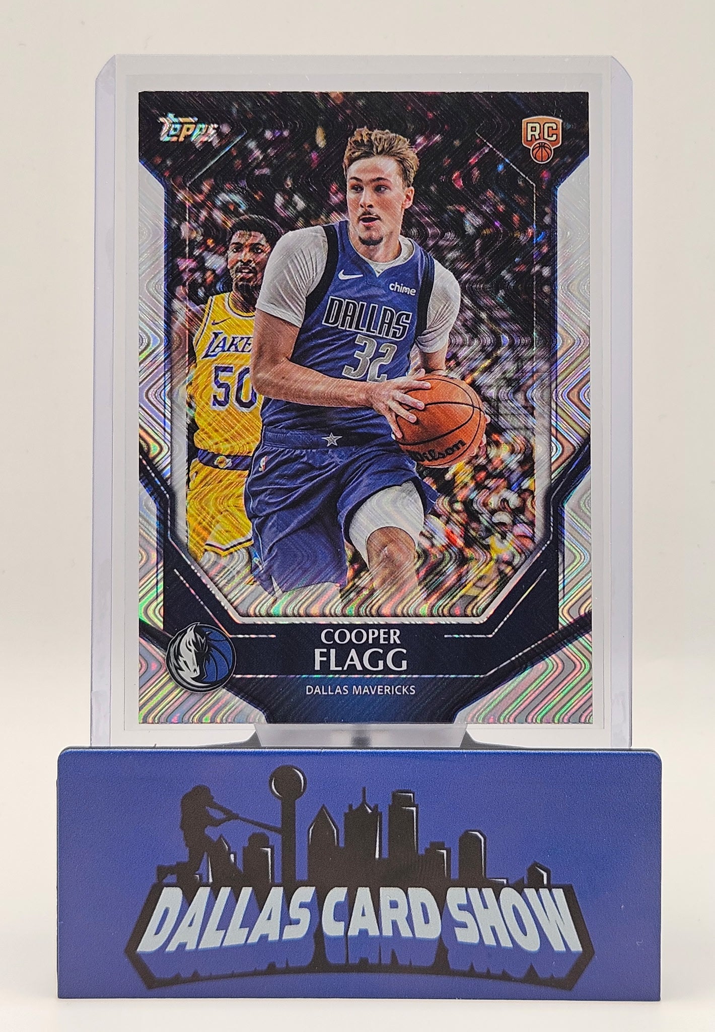 2026 Topps CollectorsKit Exclusive Cooper Flagg Refractor RC Holo Wave NBA-6 SSP
