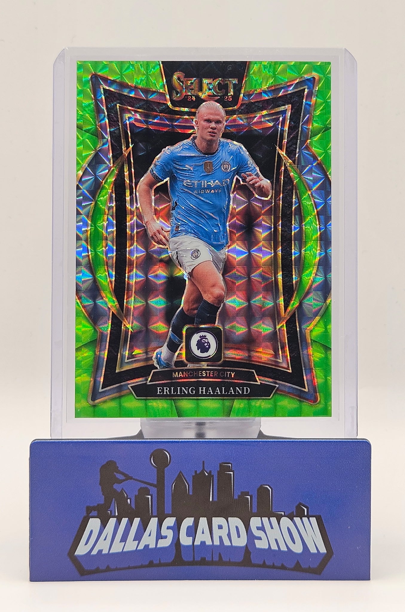 2024-25 Panini Select Premier League #51 Erling Haaland Green Geometric /125