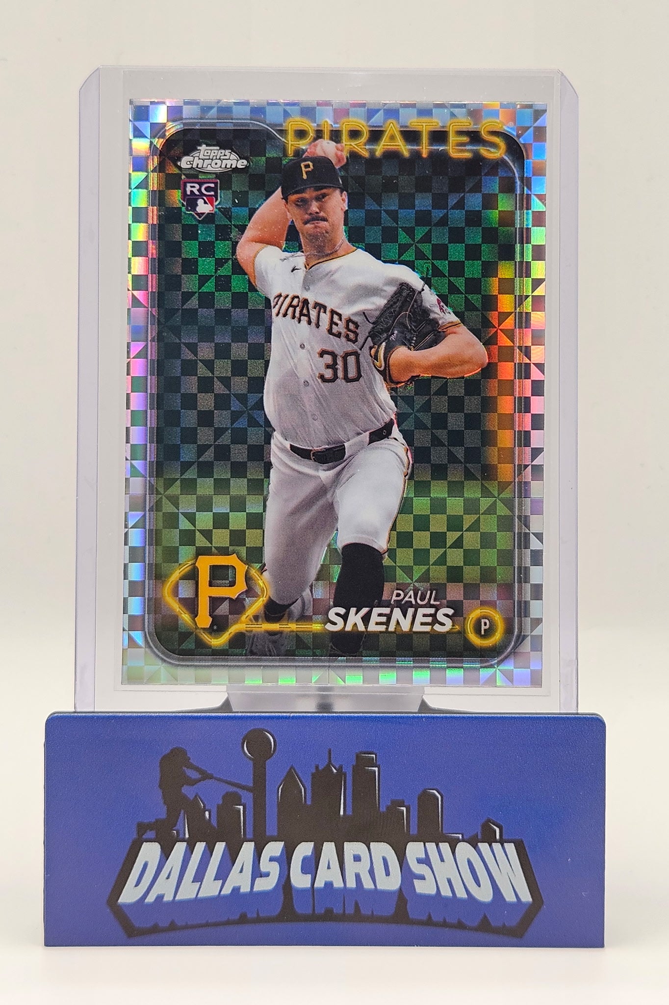 2024 Topps Chrome Update Paul Skenes RC X-Fractor Rookie #USC88 Pirates