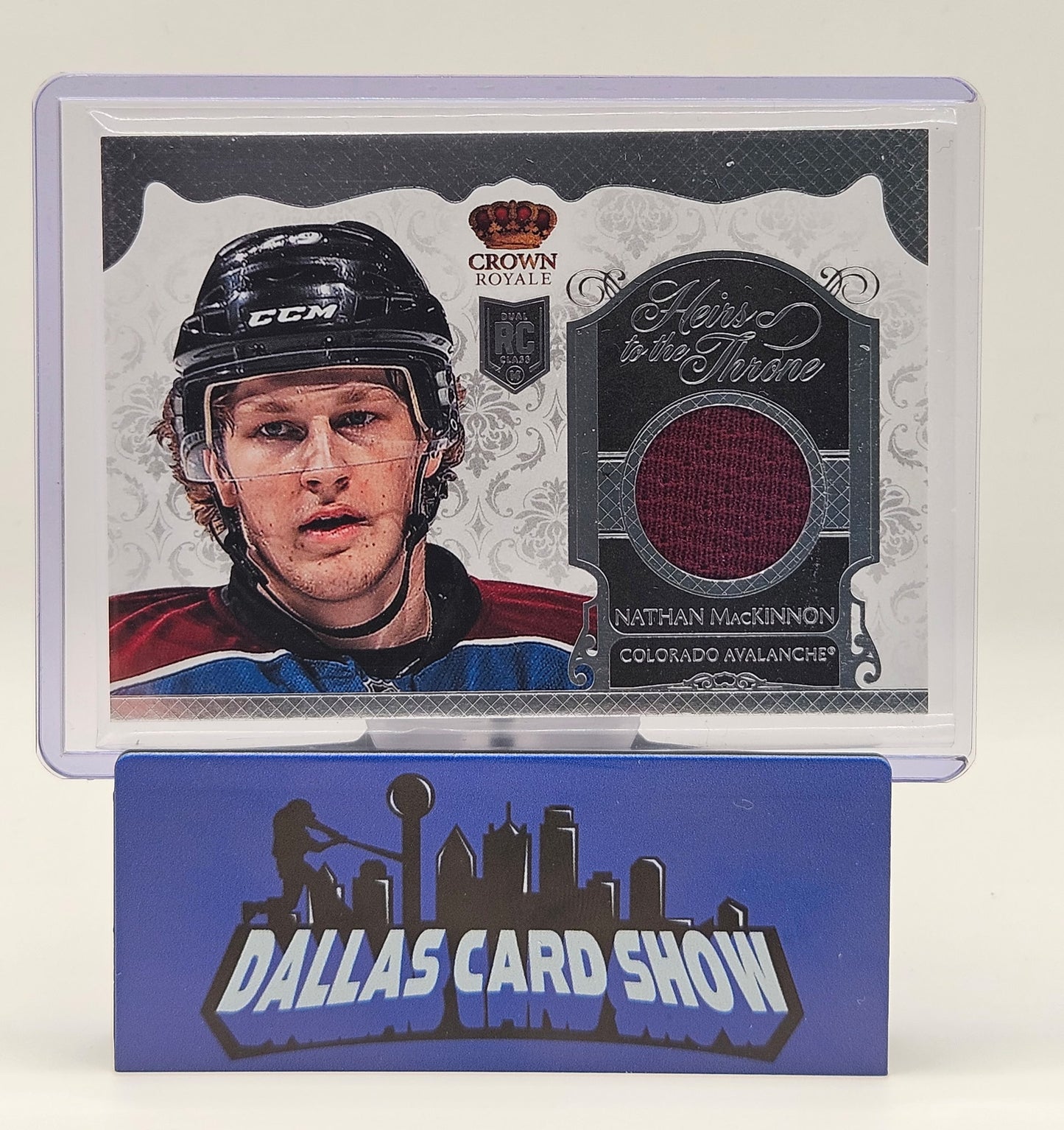 2013-14 Crown Royale #HT-NMK Nathan MacKinnon Heirs to the Throne Relic