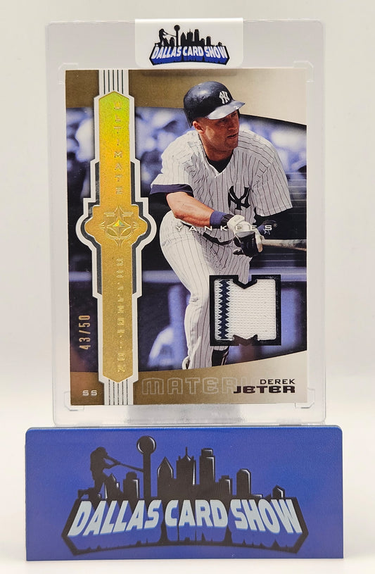 2007 Upper Deck Ultimate #B1 Derek Jeter Game Used Relic /50