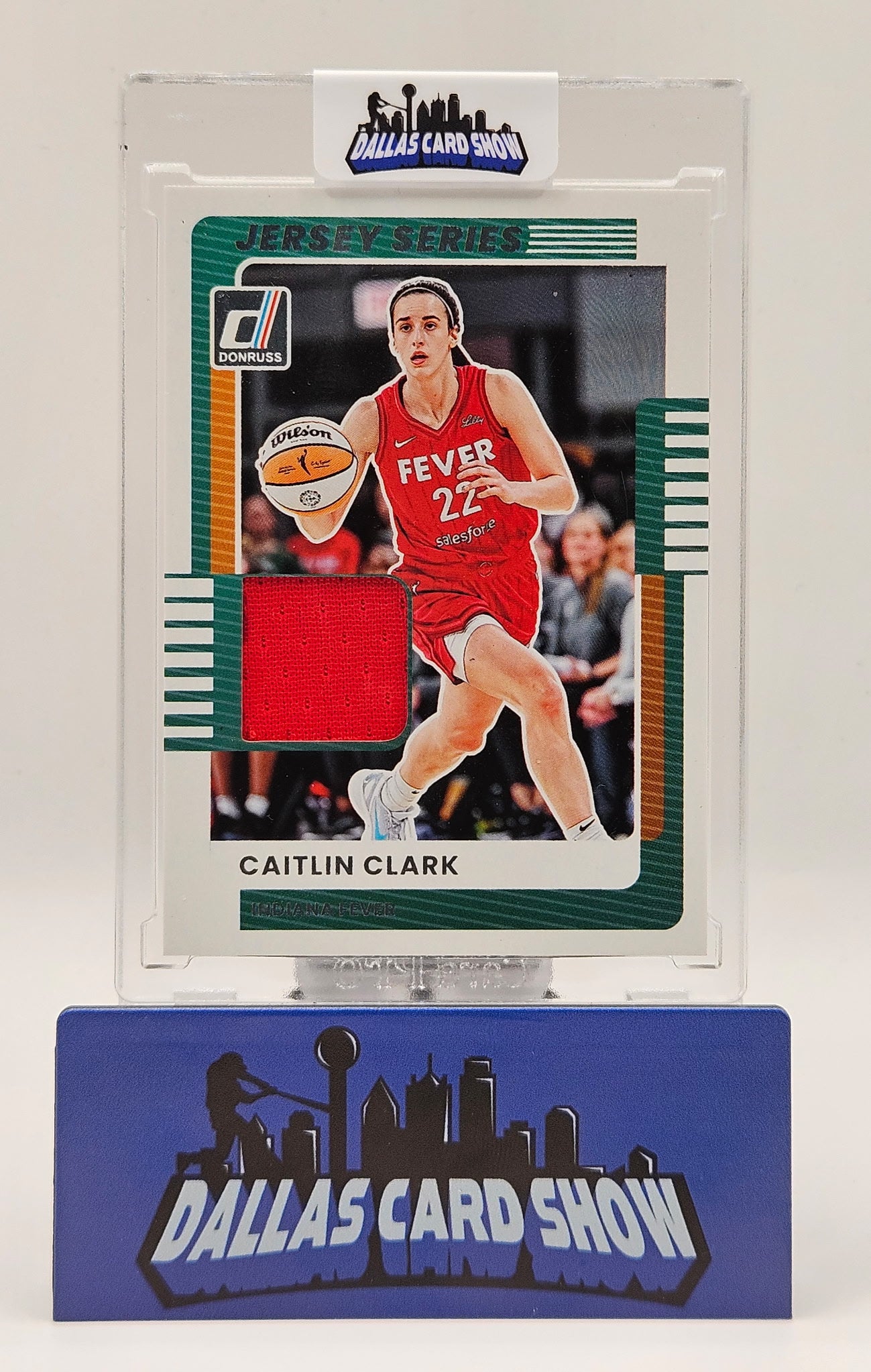 2025 Panini Donruss WNBA #30 Caitlin Clark Jersey Series Relic