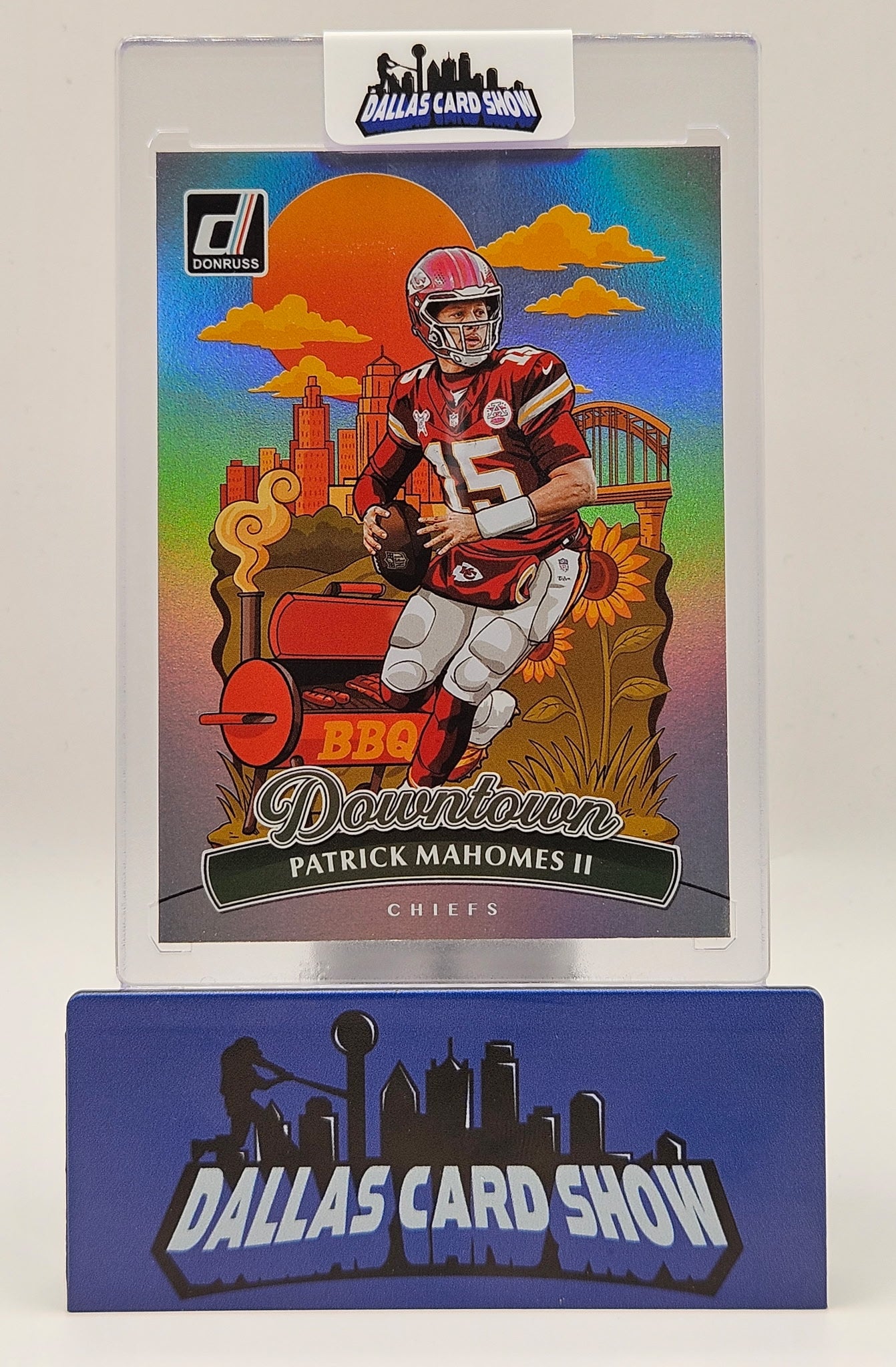 2025 Panini Donruss #8 Patrick Mahomes Downtown Case Hit SSP