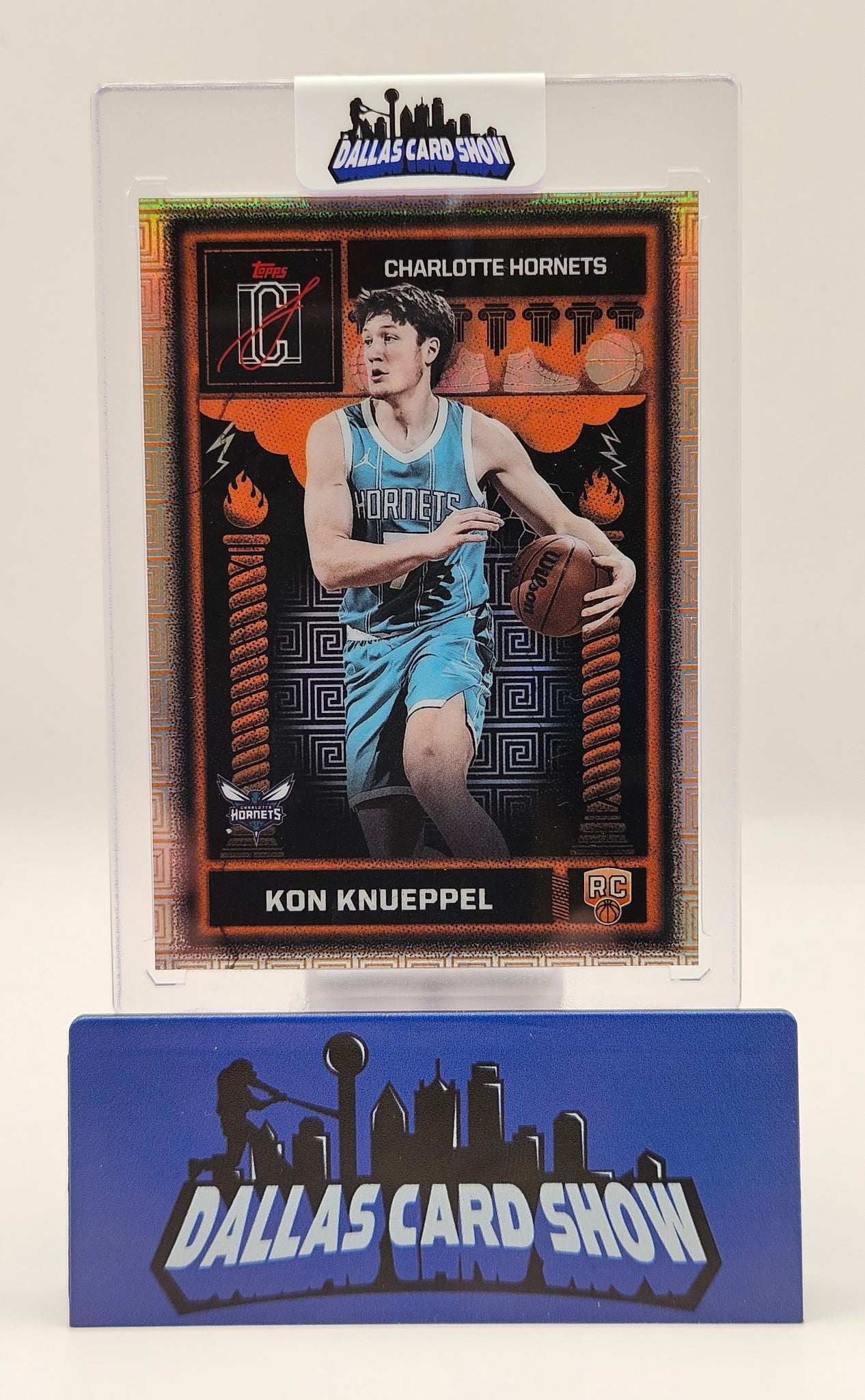 2025-26 Topps Signature Class Kon Knueppel Odyssey RC Rookie SSP #ODY-3 Hornets