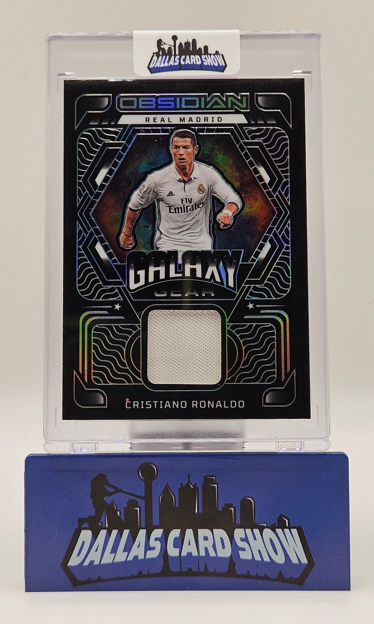 2022-23 Panini Obsidian #GG-CR7 Cristiano Ronaldo Galaxy Gear Relic /199