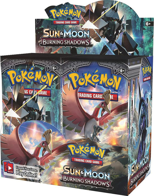 2017 Pokemon - SM: Burning Shadows SEALED Booster Box