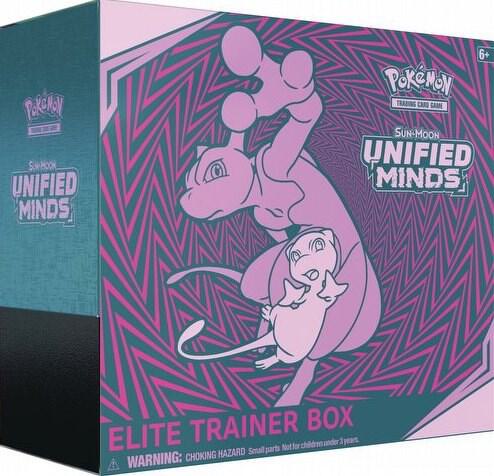 2019 Pokemon - SM Unified Minds Elite Trainer Box Sealed