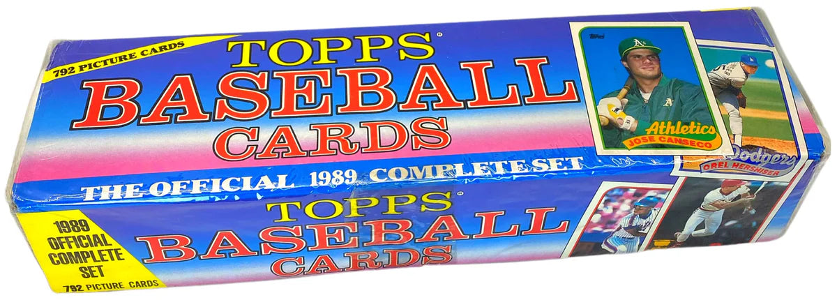 1989 TOPPS BASEBALL MLB COMPLETE SET 792 PICTURE CARDS