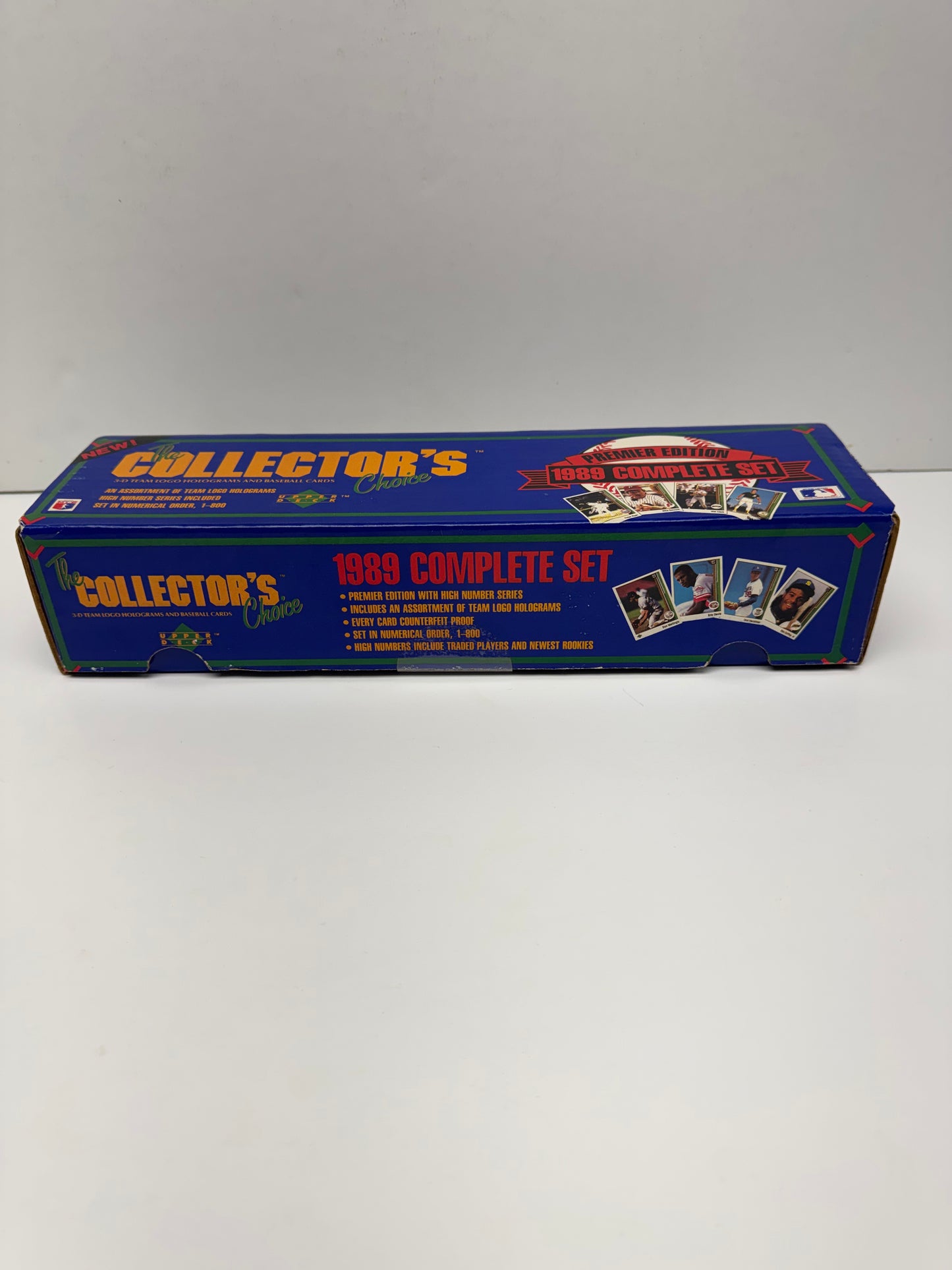 1989 Upper Deck Baseball Complete Set Factory Sealed Sticker