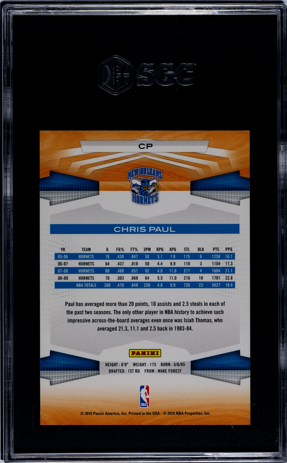 2009-10 Panini #CP Chris Paul All-Star SGC 9