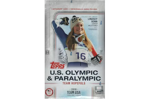 2018 Topps U.S. Olympic & Paralympic Hobby Box