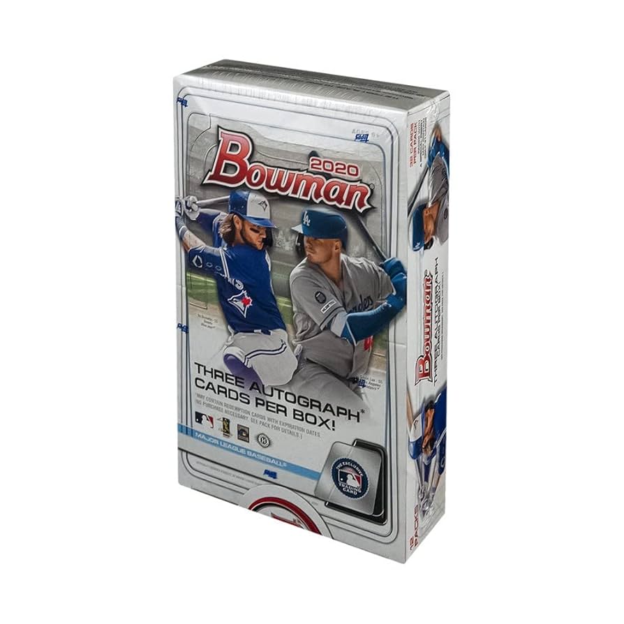 2020 Bowman Baseball Hobby Jumbo Box