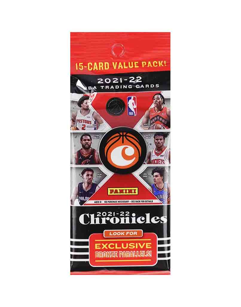 2021-22 Panini Chronicles Basketball 15 Card Value Pack