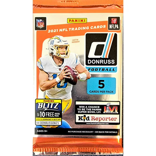 2021 Panini Donruss Football Gravity Feed Pack