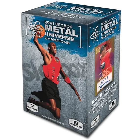 2021 Skybox Metal Universe Champions Blaster