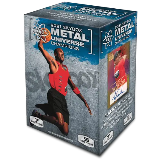 2021 Skybox Metal Universe Champions Blaster