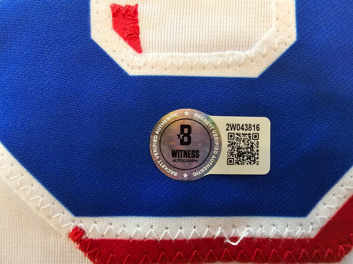 LEODY TAVERAS TEXAS RANGERS SIGNED WHITE JERSEY size XL BAS COA