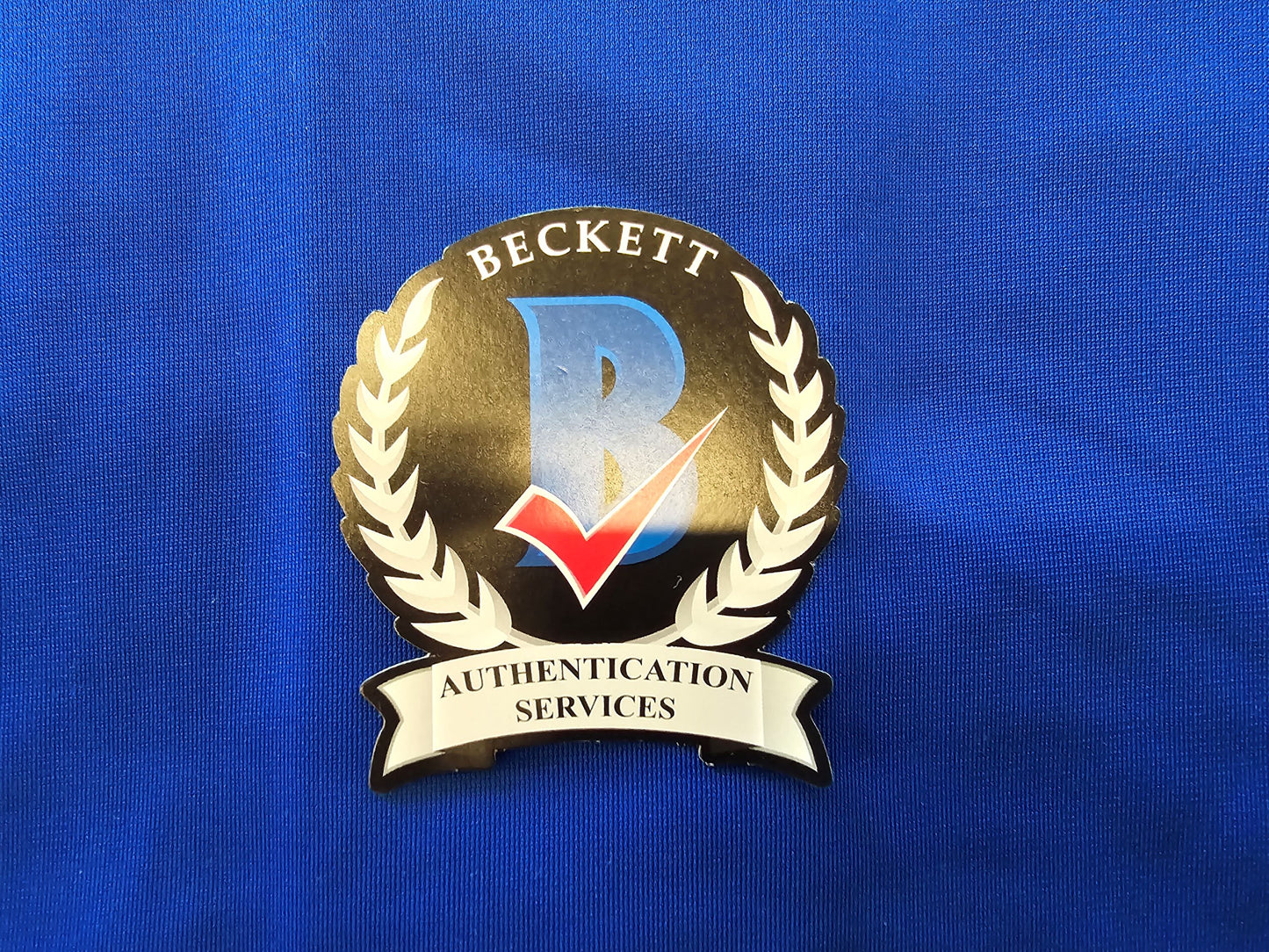 JOSH SBORZ TEXAS RANGERS SIGNED BLUE JERSEY size XL BAS COA