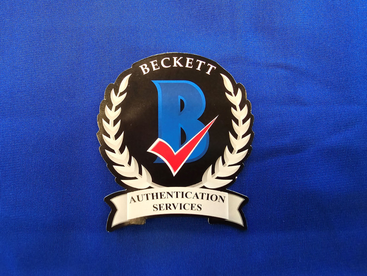 JOSH SBORZ TEXAS RANGERS SIGNED BLUE JERSEY size XL BAS COA