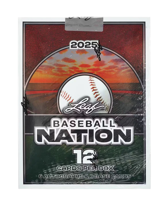 2025 Leaf Baseball Nation Hobby Box