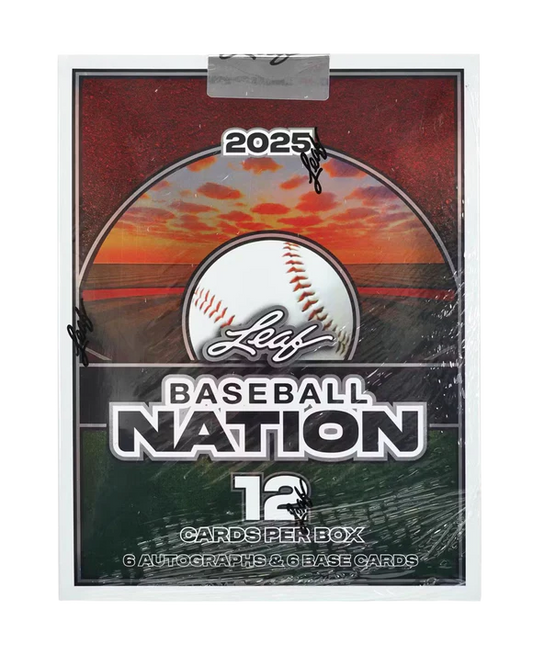 2025 Leaf Baseball Nation Hobby Box