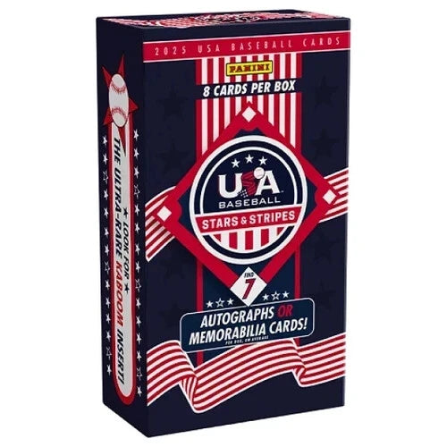 2025 Panini USA Stars & Stripes Baseball Hobby Box