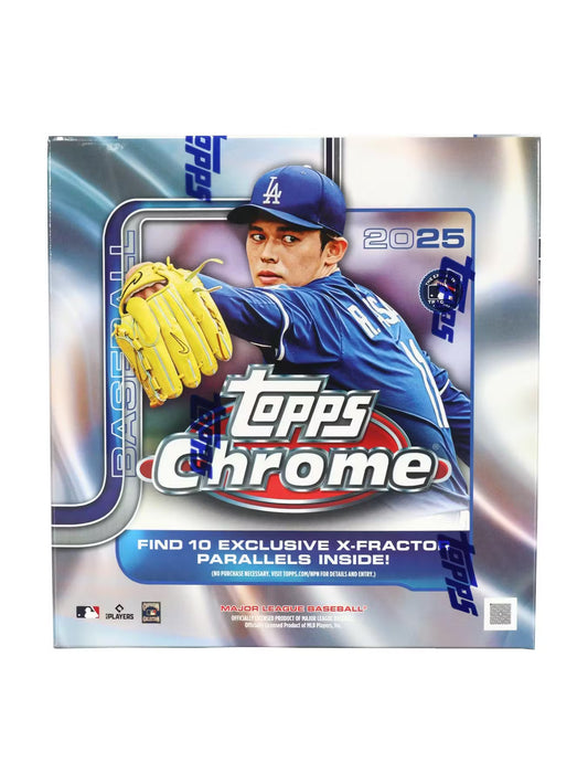 2025 Topps Chrome Baseball Mega Box
