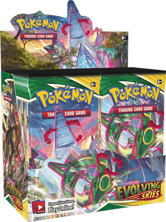 2021 Pokémon - Evolving Skies 36-Pack Booster Box (SEALED)