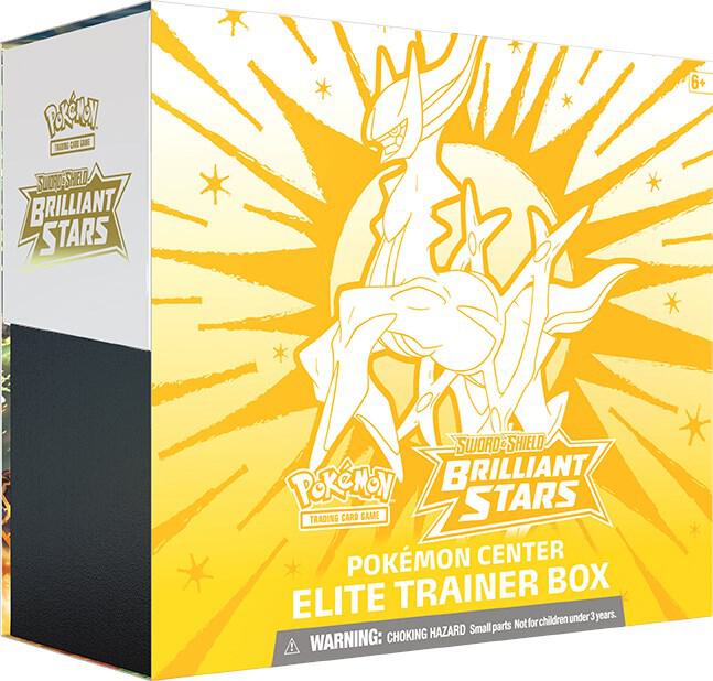 2022 Pokemon - Brilliant Stars (POKEMON CENTER) Elite Trainer Box