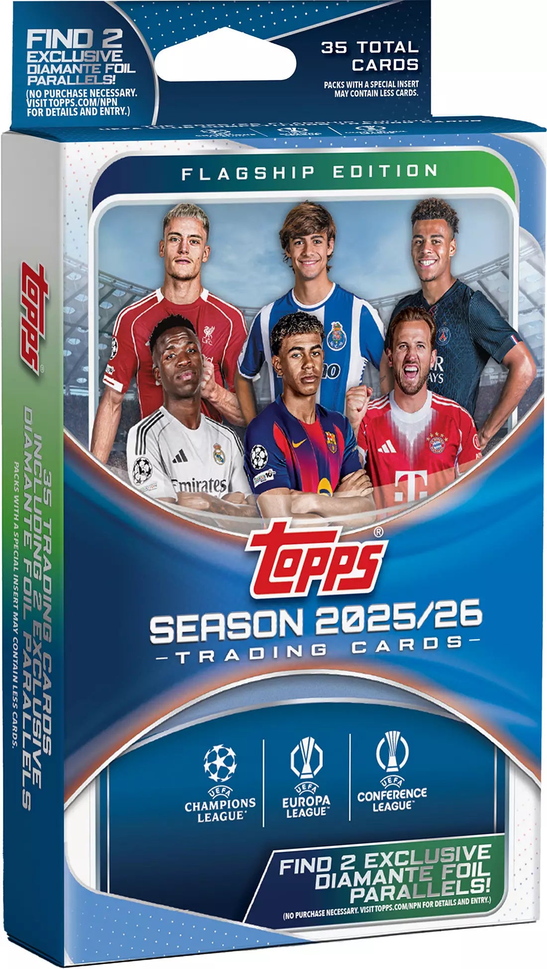 2025/26 Topps UEFA Club Competitions Soccer Hanger Box