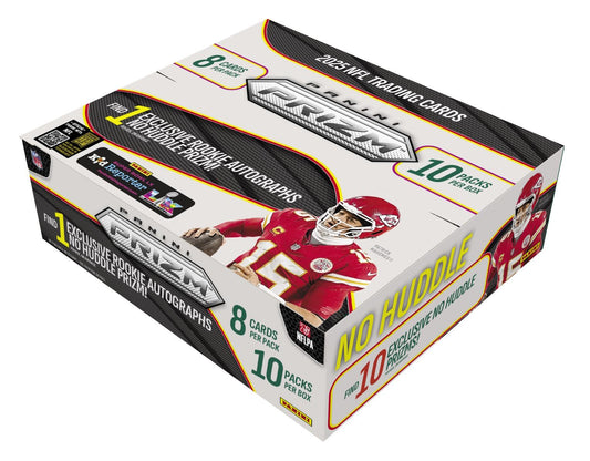 2025 Panini Prizm No Huddle Hobby Box (1 Auto)