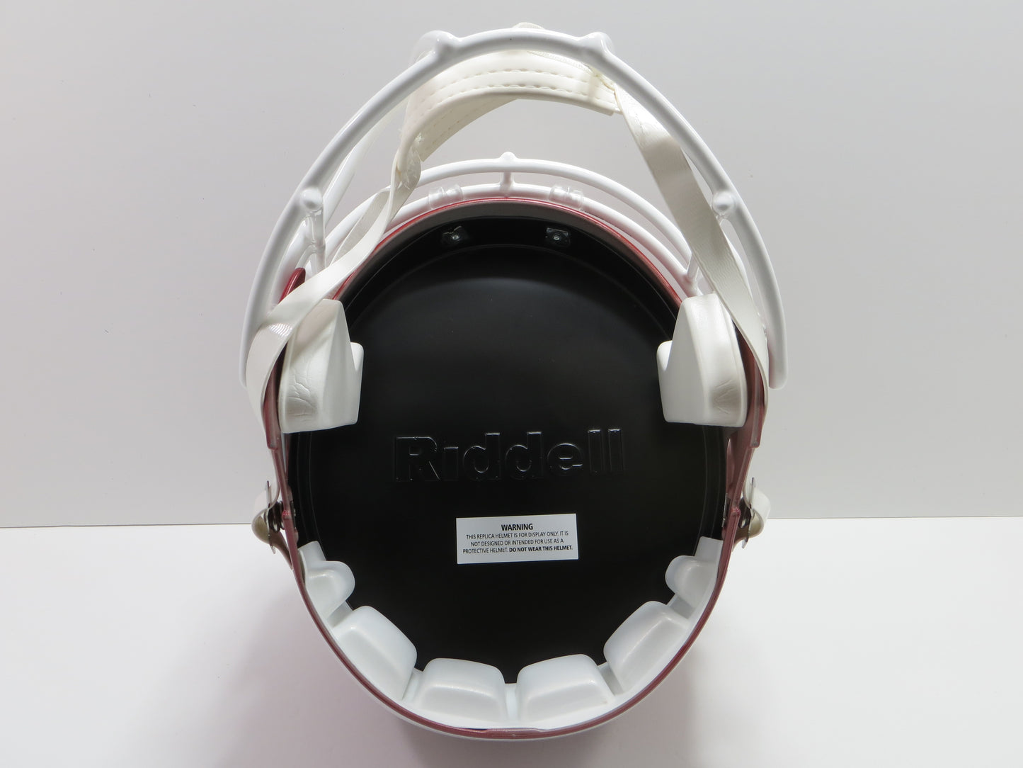 BARRY SWITZER BOB STOOPS SIGNED OKLAHOMA OU SOONERS FULL SIZE HELMET BAS