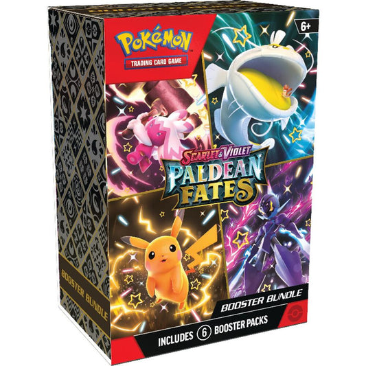 2021 Pokemon - Paldean Fates 6-Pack Booster Bundle