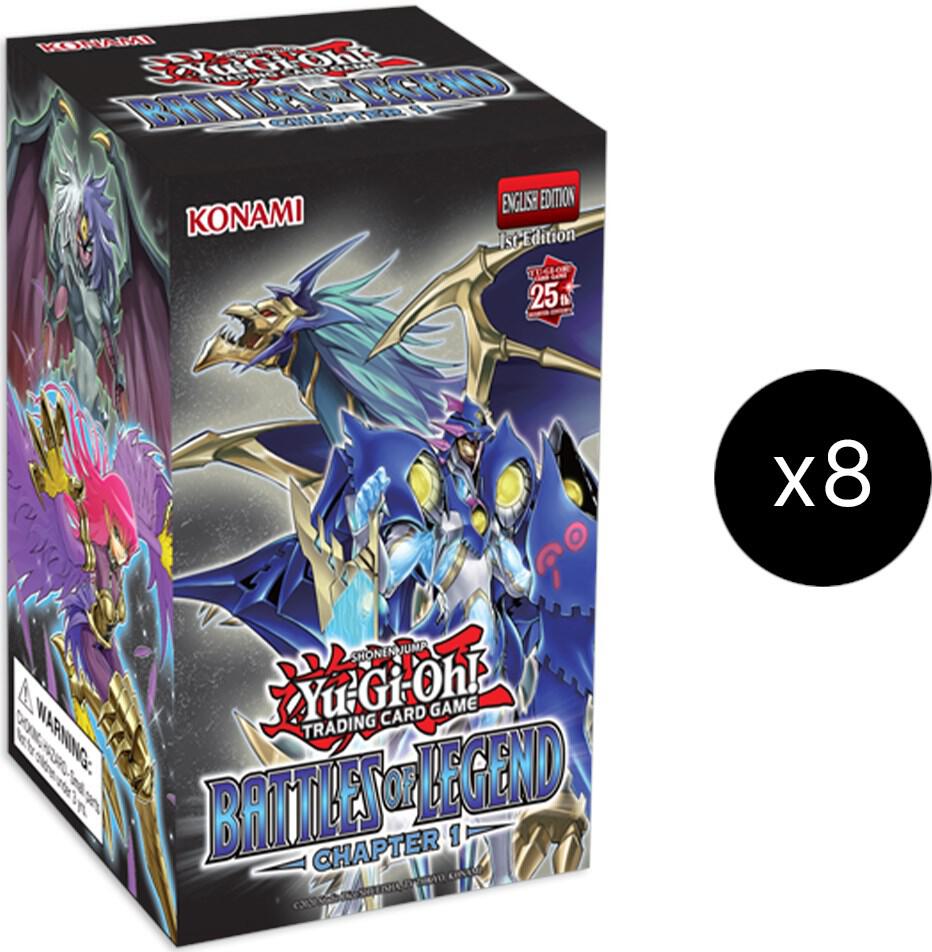 2024 Yu-gi-oh - Battle of Legends 8 Box Display (SEALED)